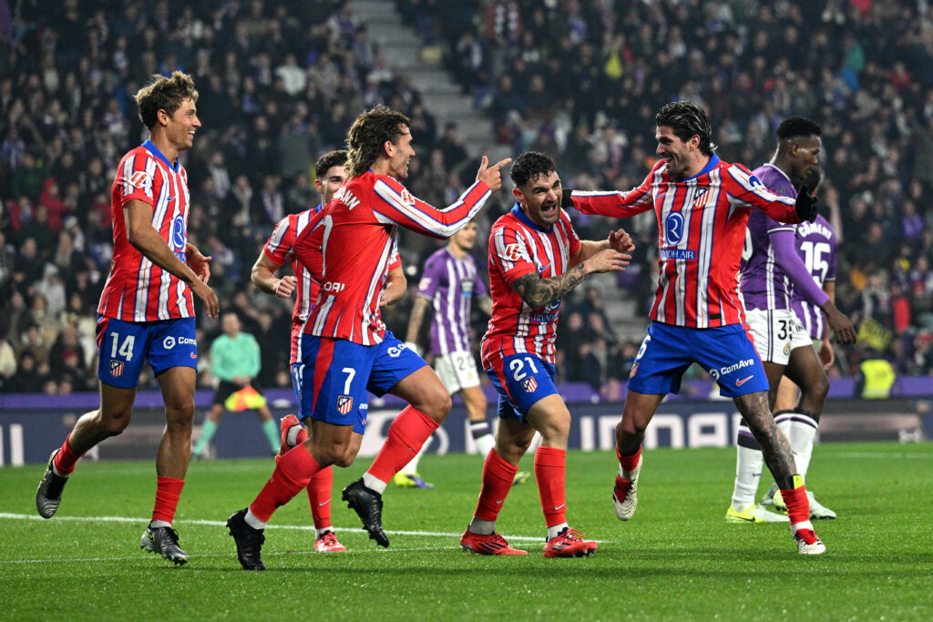 Atlético ließ Real Valladolid keine Chance.