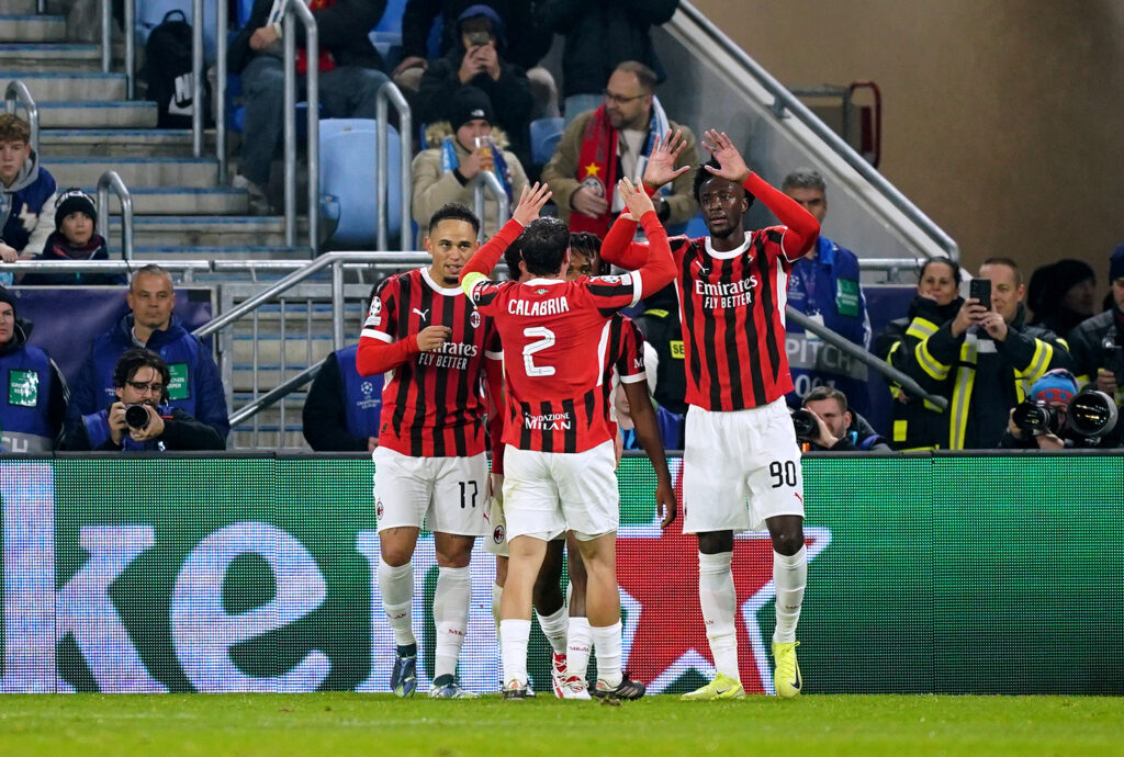 AC Milan, Mailand gegen Slovan Bratislava in der Champions League an Spieltag 5