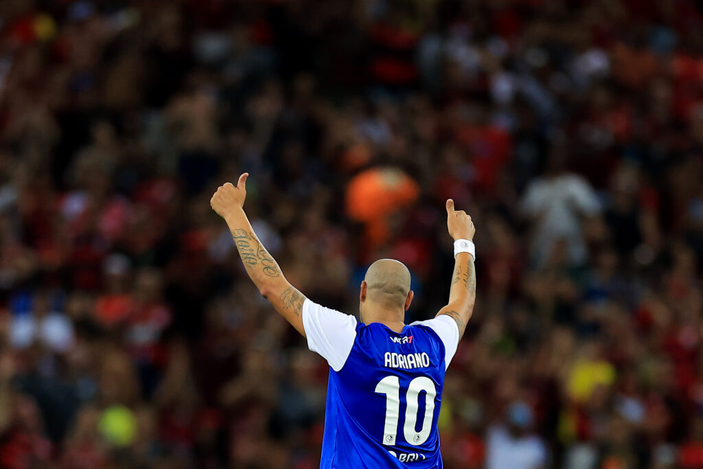 Adriano während seines Abschiedsspiels