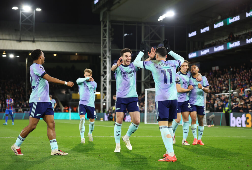 Der FC Arsenal gewann deutlich bei Crystal Palace.