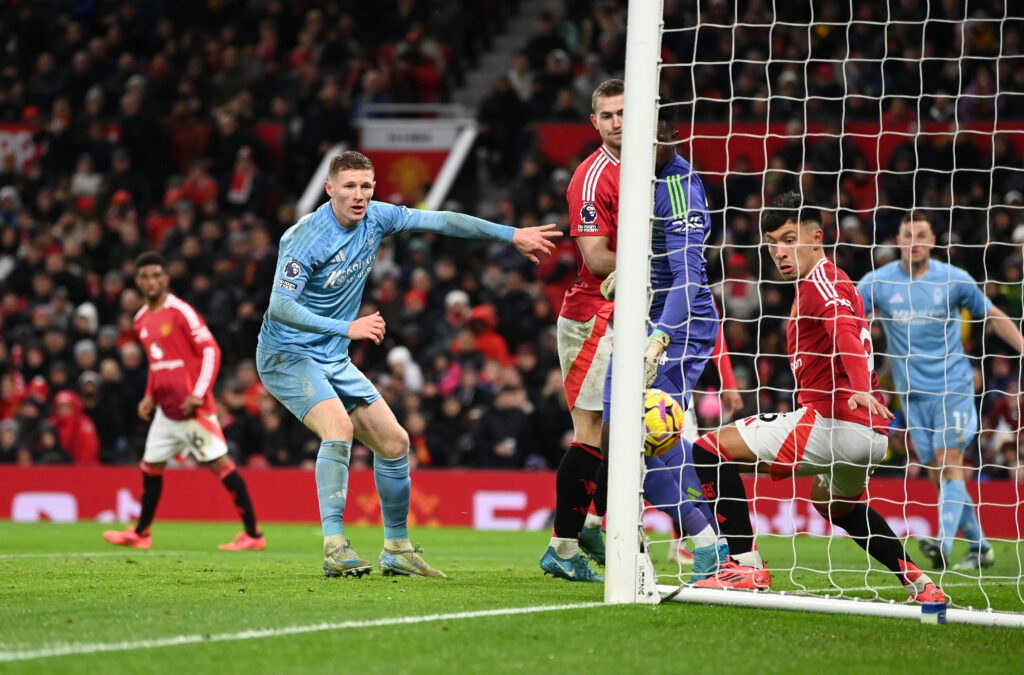 Manchester United unterlag Nottingham Forest.