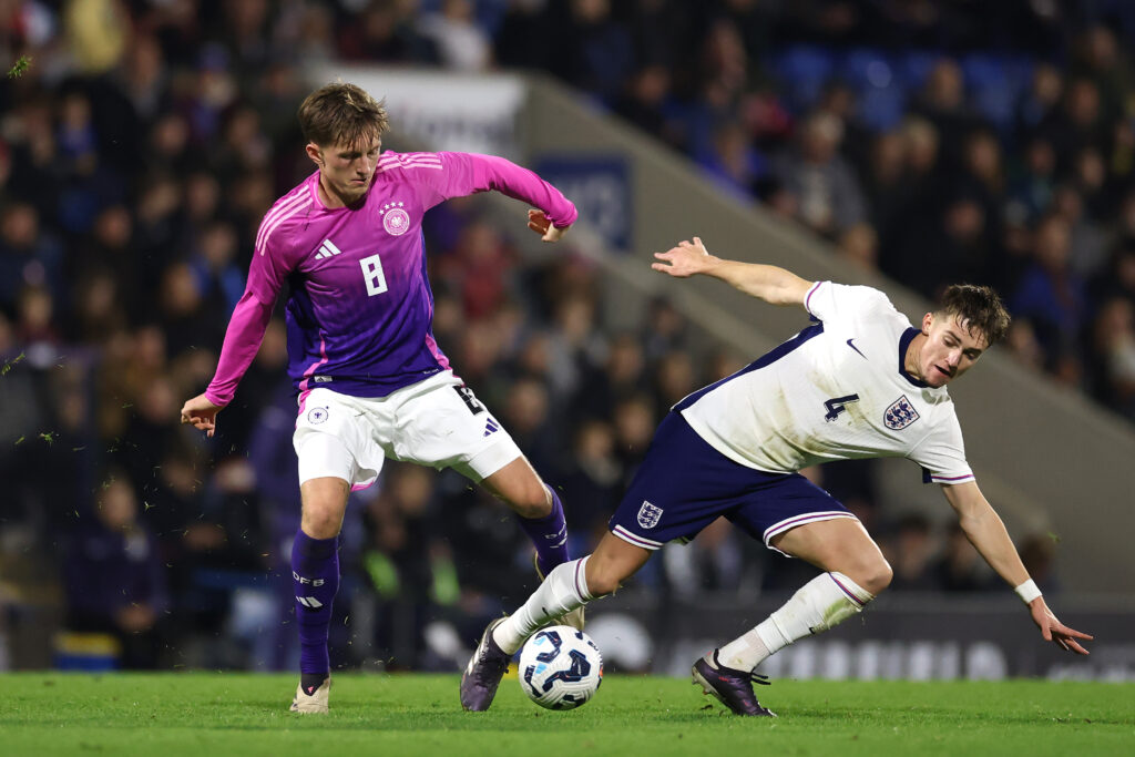 Max Grüger im U20-Länderspiel gegen England