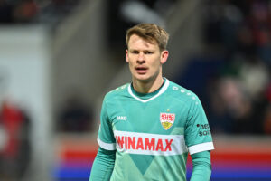 Alexander Nübel wird dem VfB Stuttgart gegen PSG fehlen
