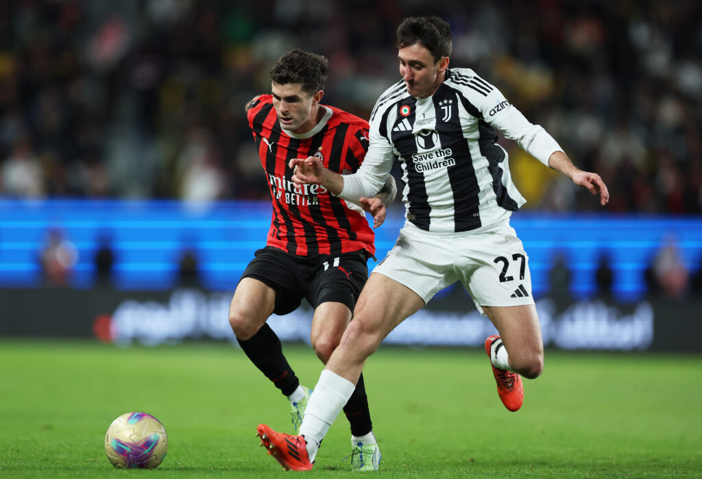 Die AC Milan trifft auf Juventus Turin