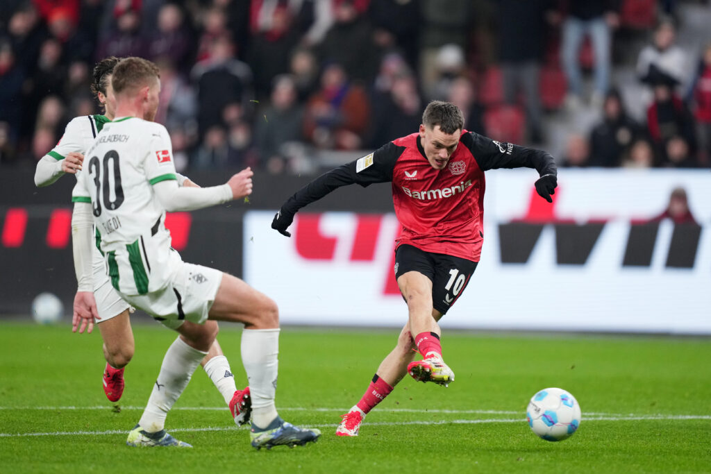 Florian Wirtz stellte auch gegen Borussia Mönchengladbach den Unterschied her.