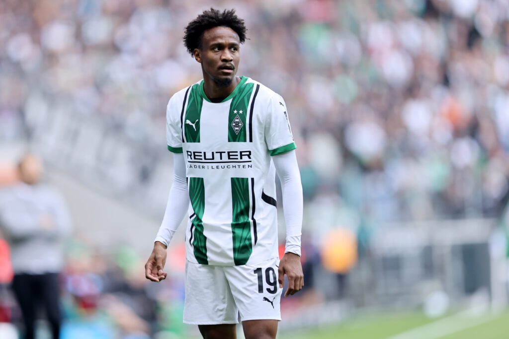 Ngoumou auf dem Platz