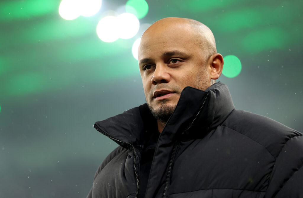 Vincent Kompany beantwortete die Fragen der Pressevertreter