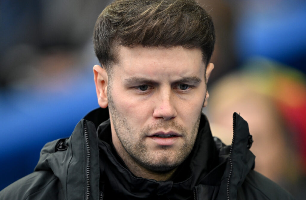 Fabian Hürzeler, Coach von Brighton & Hove Albion guckt nachdenklich.