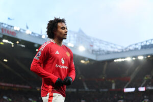 Joshua Zirkzee im Trikot von Manchester United