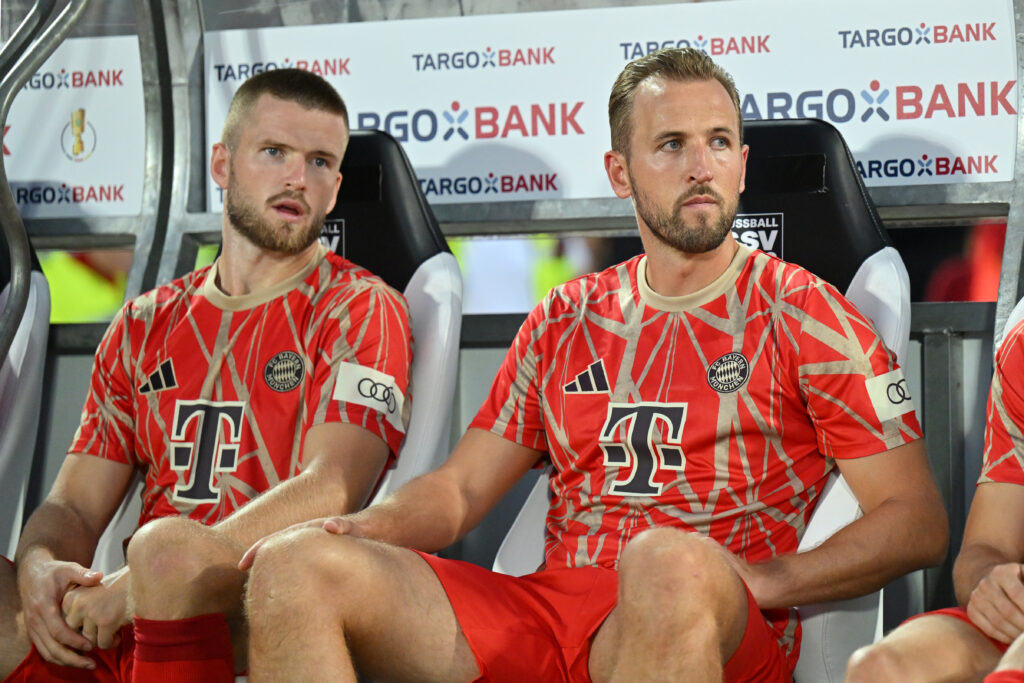 FC Bayern: Harry Kane sprach sich für den Verbleib von Eric Dier aus.
