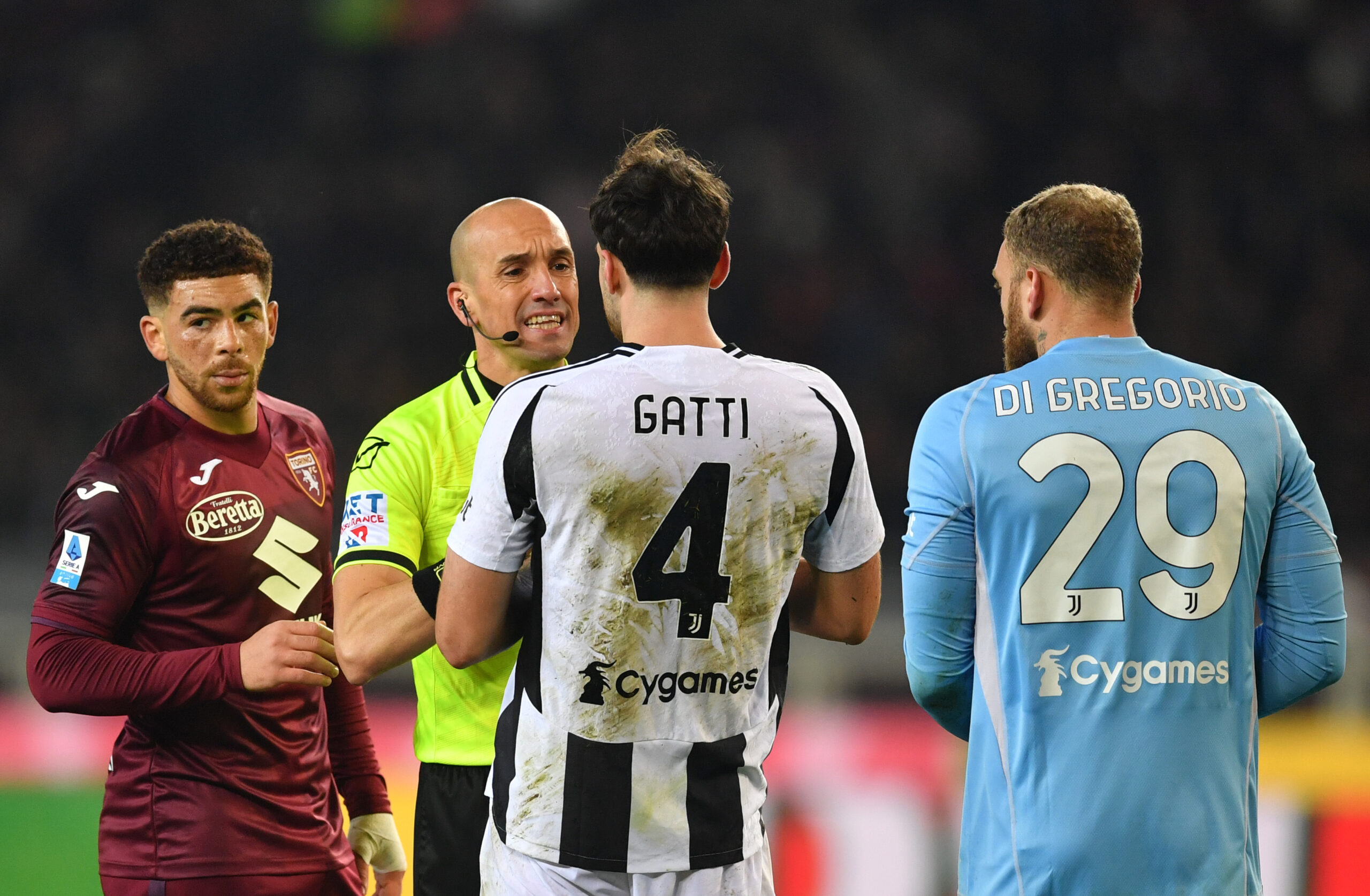 Juventus patzt im Turin-Derby bei Doppel-Rot der Trainer