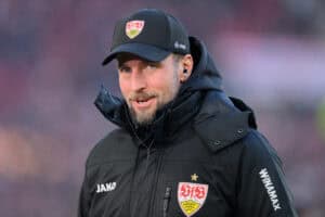 Der VfB Stuttgart tritt am morgigen Dienstag bei Slovan Bratislava an.