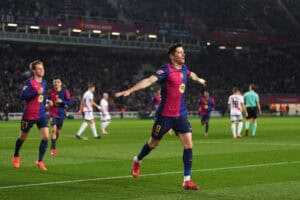Der FC Barcelona gewann sein Heimspiel gegen Rayo Vallecano.