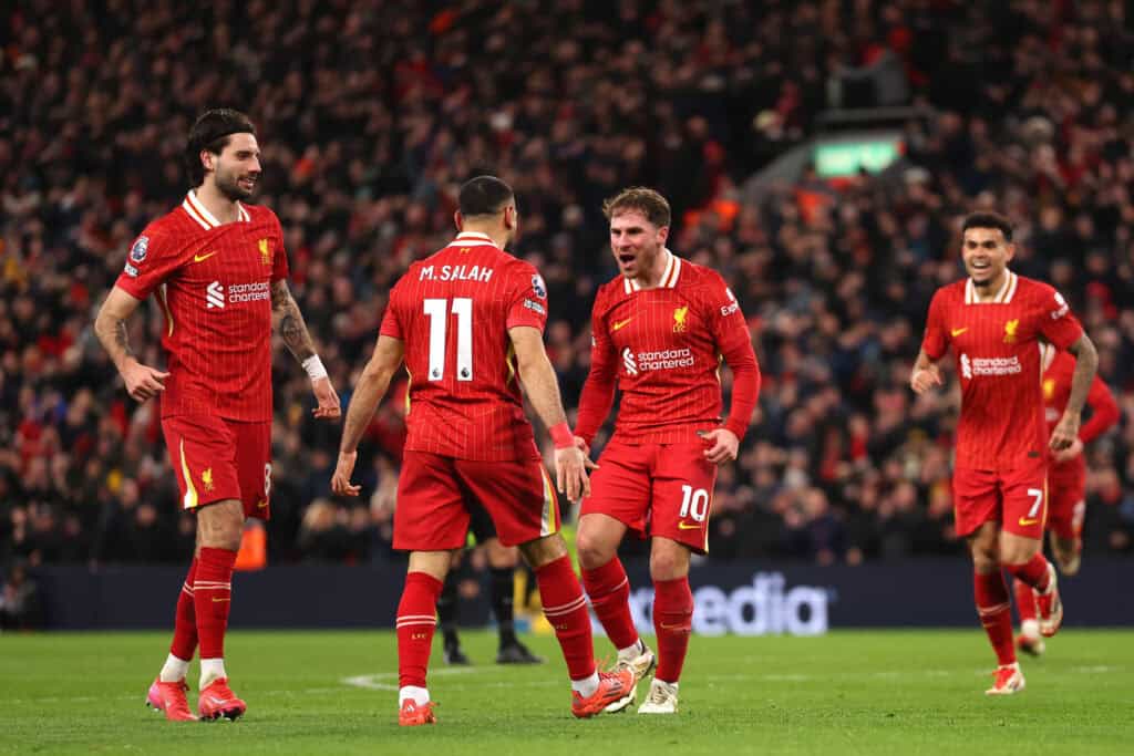 Der FC Liverpool gewann sein Heimspiel gegen Newcastle United.
