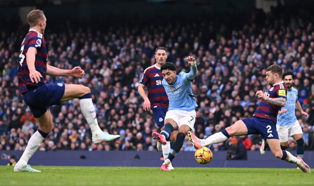 Omar Marmoush gelang ein lupenreiner Hattrick.