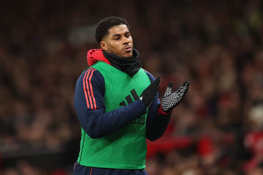 Marcus Rashford applaudiert