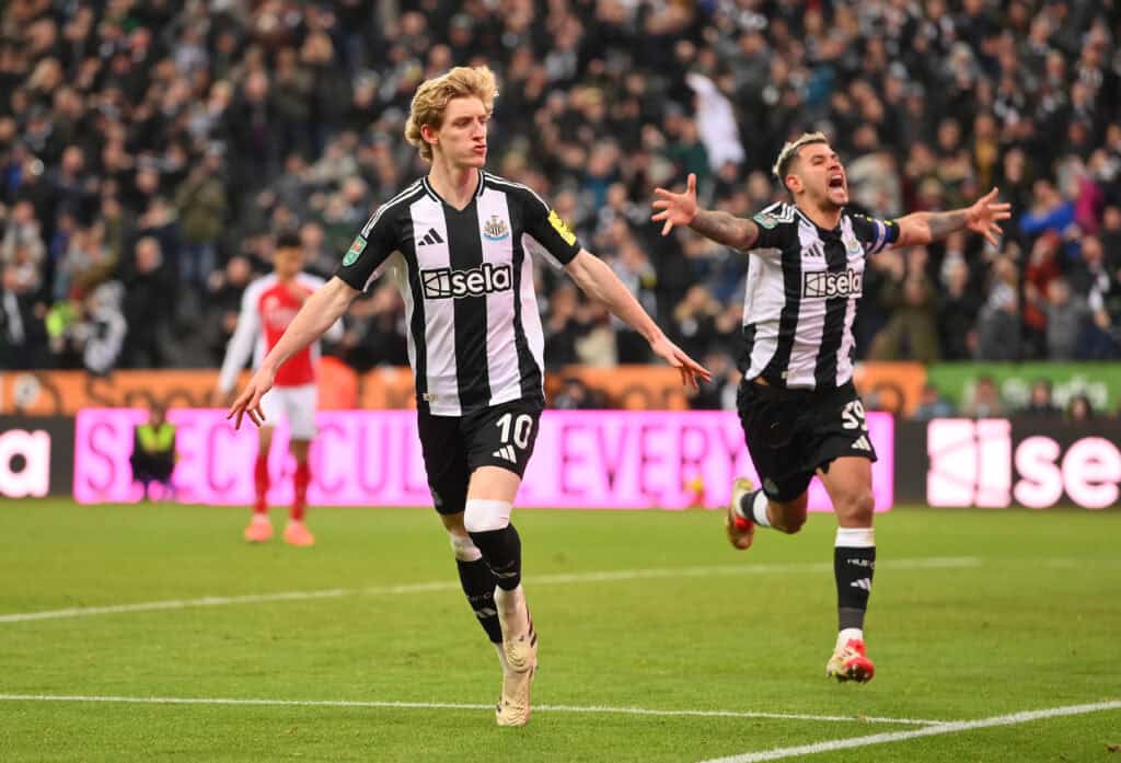 Newcastle United steht im Endspiel des EFL-Cups.