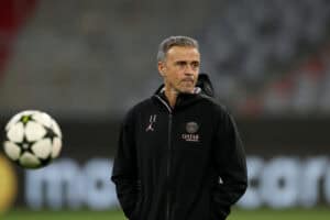 Luis Enrique PSG Brest Champions League