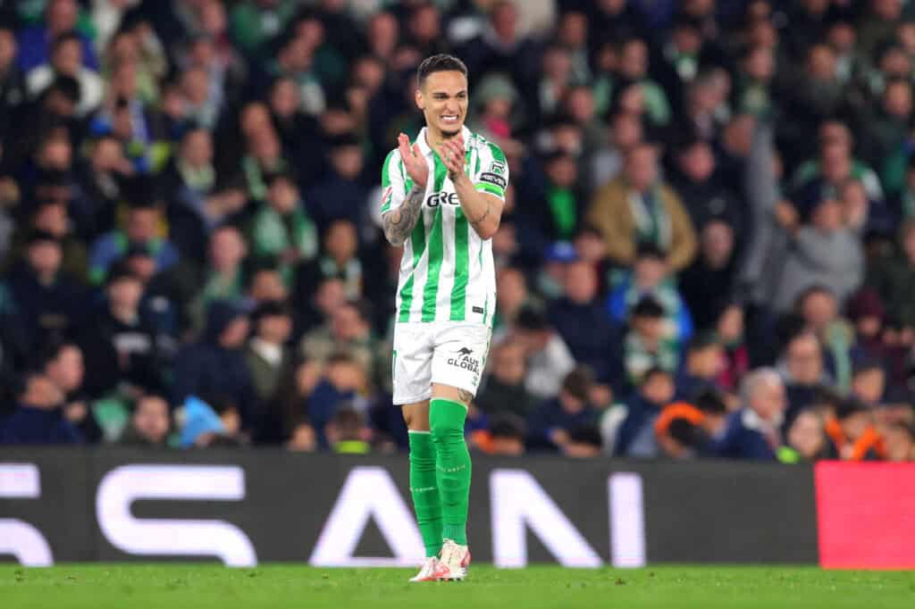 Antony steigerte sich in Reihen von Real Betis.