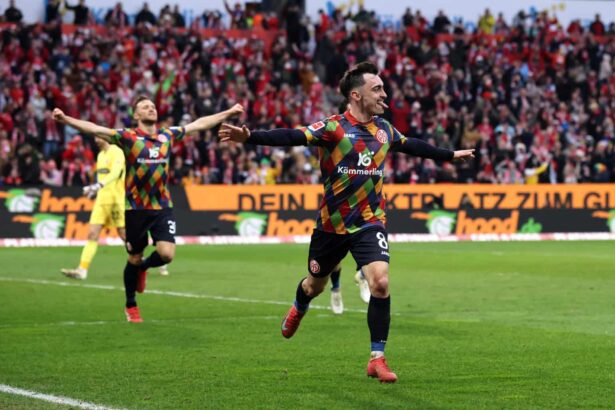 Paul Nebel könnte mit Mainz 05 in die Champions League einziehen.