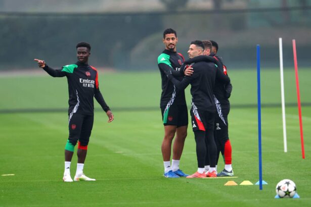 Arsenal, Bukayo Saka, William Saliba, Gabriel Martinelli