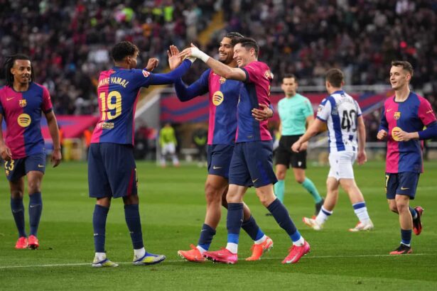 Barcelona bejubelt ein Tor