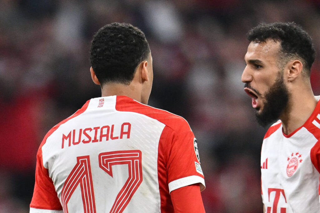 Jamal Musiala und Noussair Mazraoui