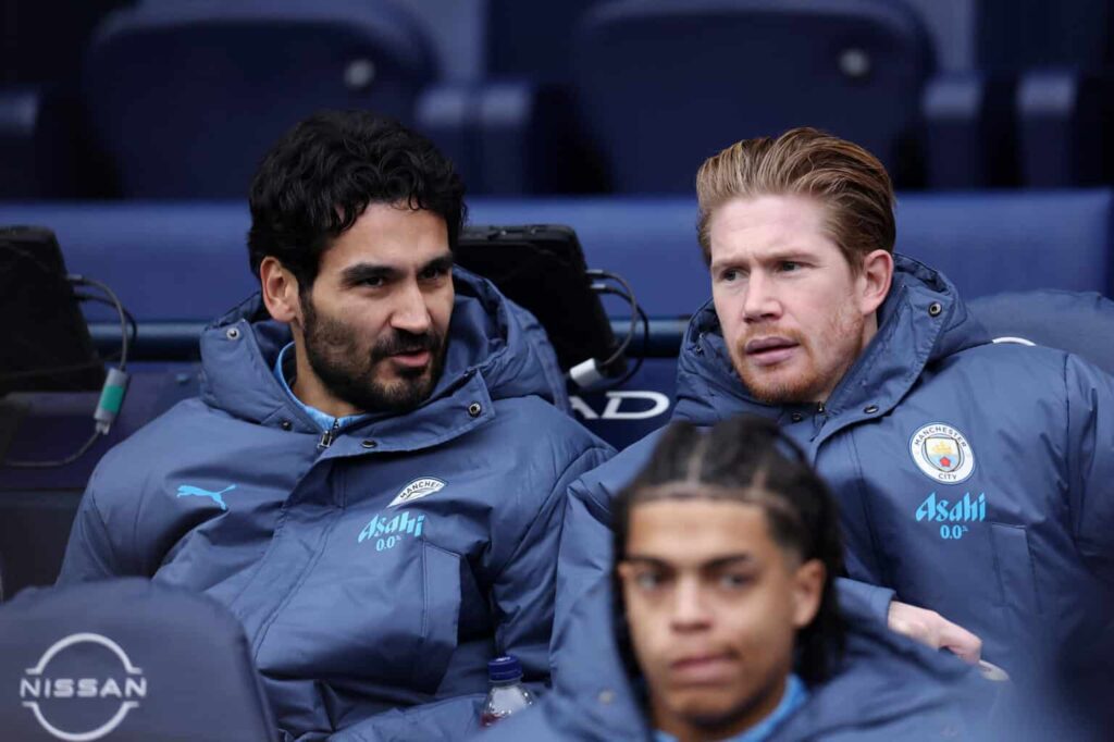 Manchester City könnte sich von Ilkay Gündogan und Kevin De Bruyne trennen.