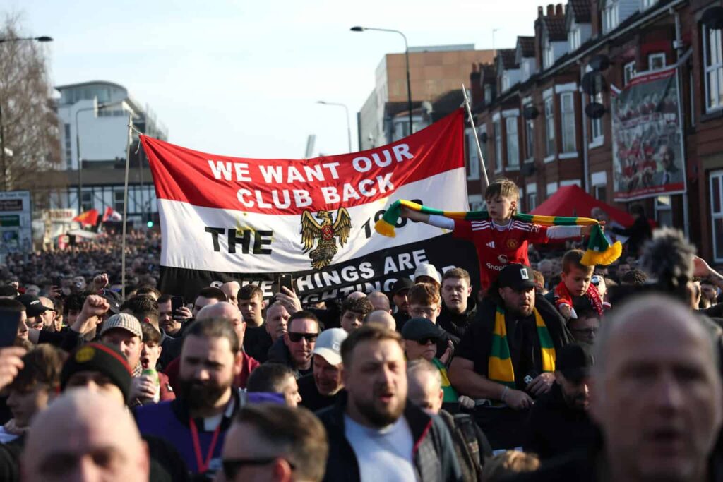 Manchester United, Protest