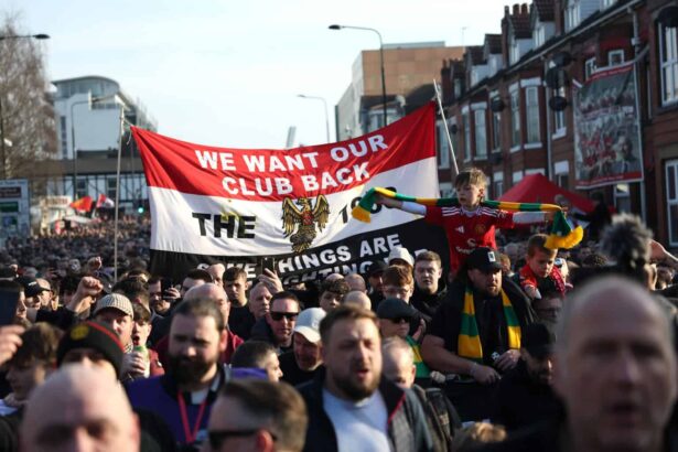 Manchester United, Protest