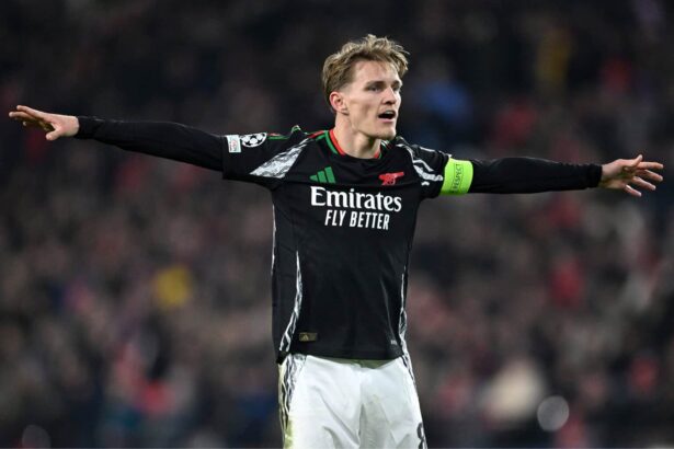 Martin Ödegaard ist Kapitän des FC Arsenal.