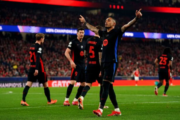 Champions League Benfica Barcelona