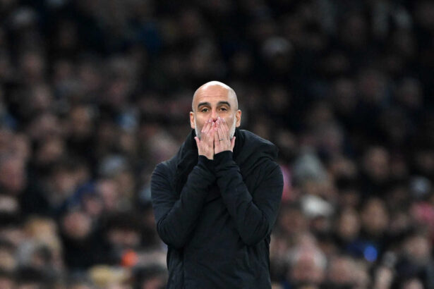 Manchester City: Pep Guardiola bangt um die Champions-League-Teilnahme.