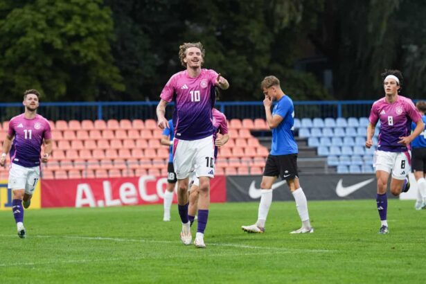 Nick Woltemade steht in der Startelf der U21