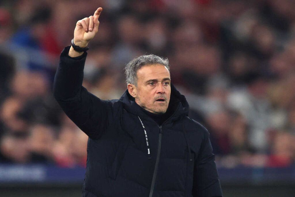 Luis Enrique steht vor der Meisterschaft mit PSG.