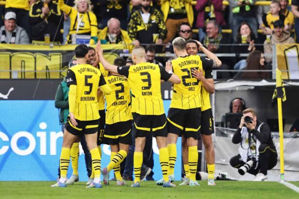 Der BVB gewann sein Heimspiel gegen Borussia Mönchengladbach.