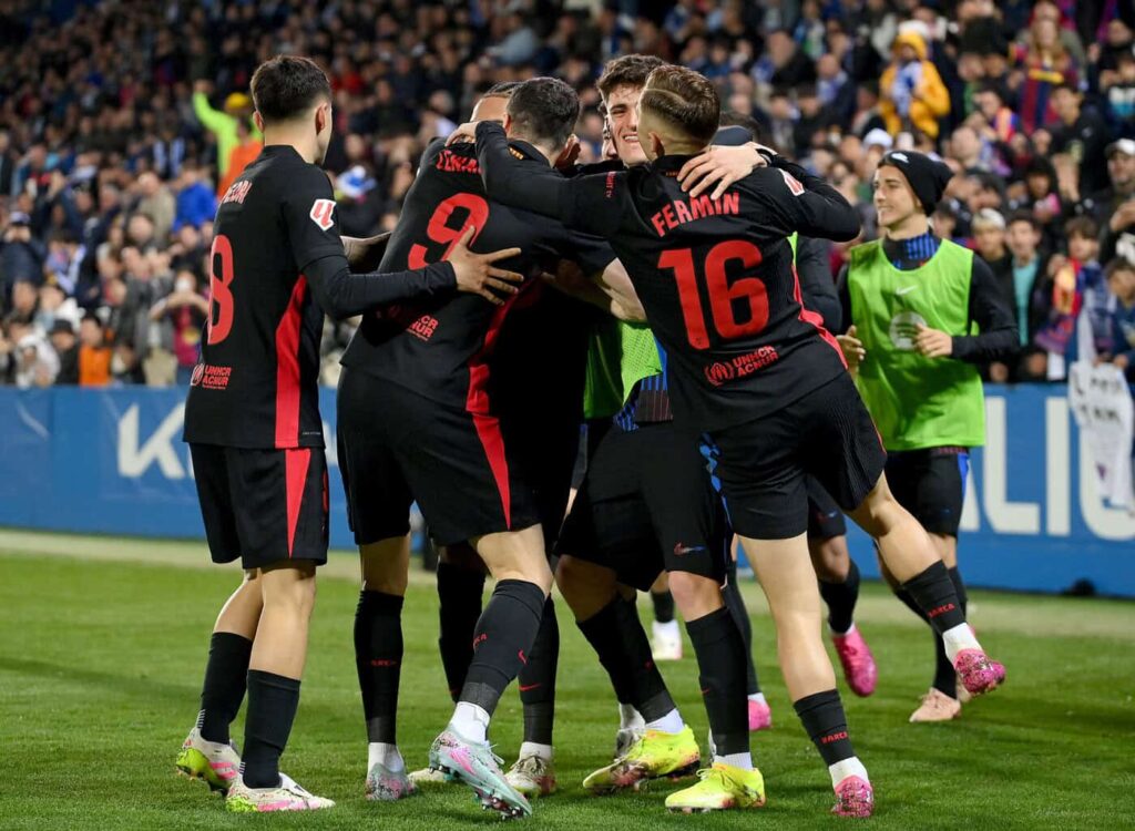 Der FC Barcelona gewann in Leganes.