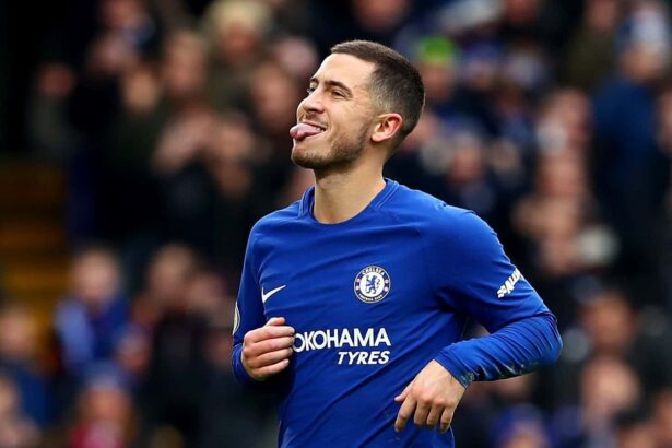 Eden Hazard Chelsea Manchester United