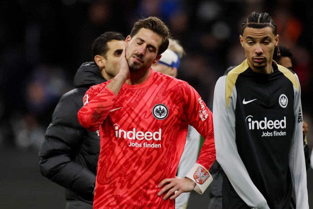 Kevin Trapp und Hugo Ekitike