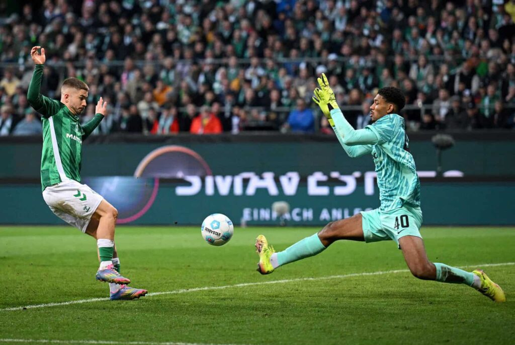 Wegen seiner Paraden ein gefragter Mann: Kaua Santos