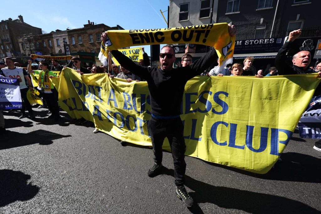 Tottenham Hotspur, Fan-Protest