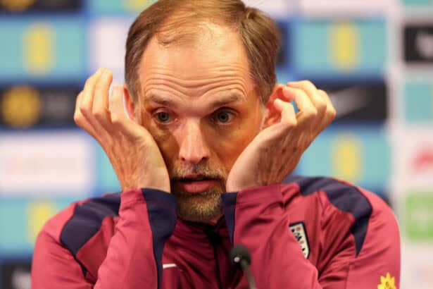 Thomas Tuchel reibt sich die Augen