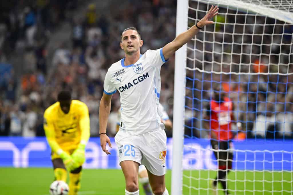 Adrien Rabiot jubelt