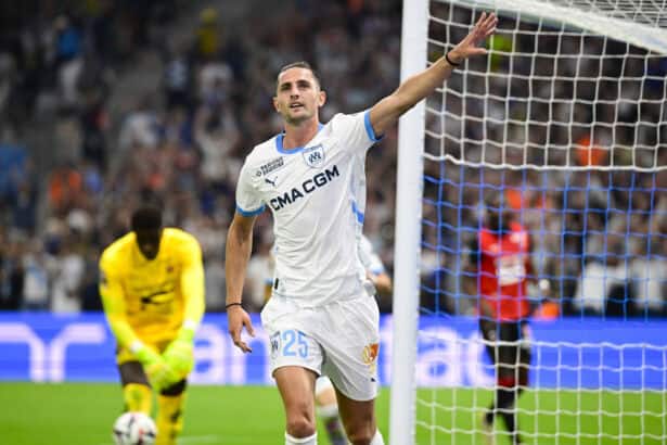 Adrien Rabiot jubelt