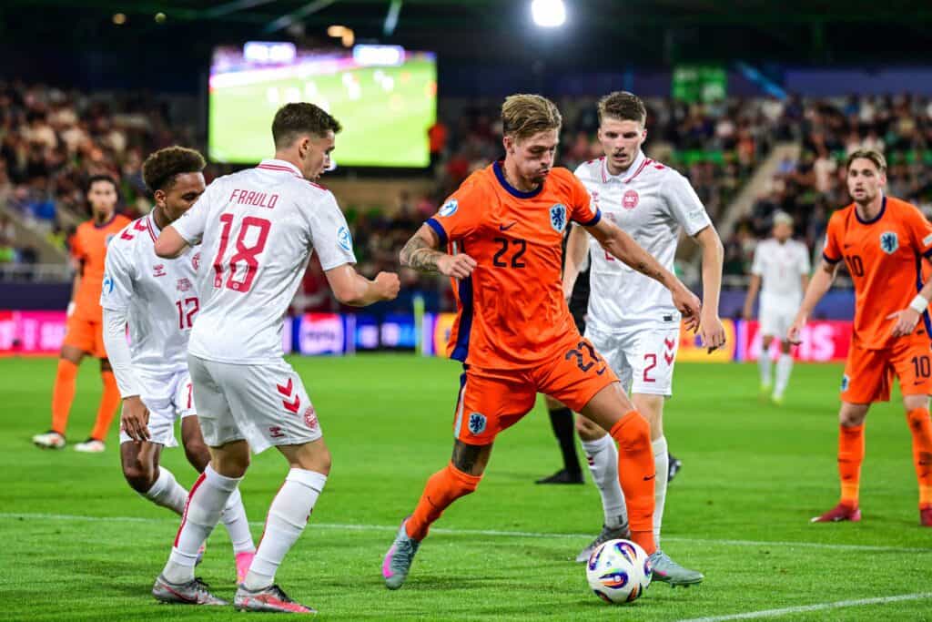 U21-EM: Die Niederlande traf auf Dänemark.
