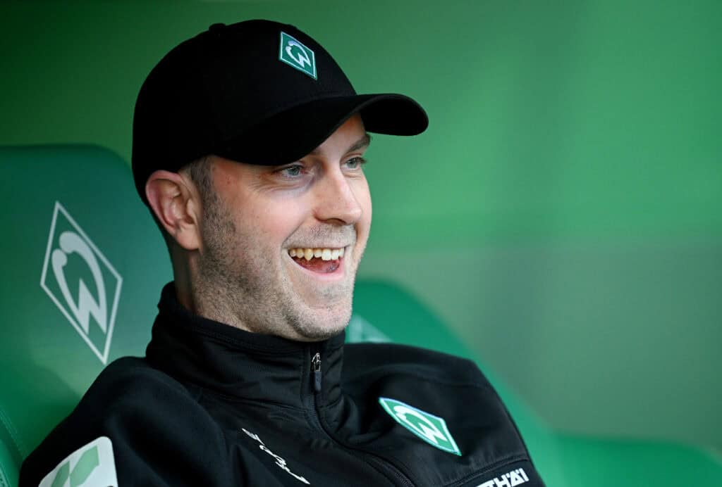 Ole Werner lacht