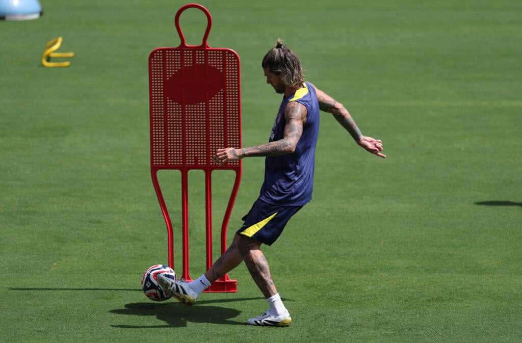 Rodrigo De Paul beim Training
