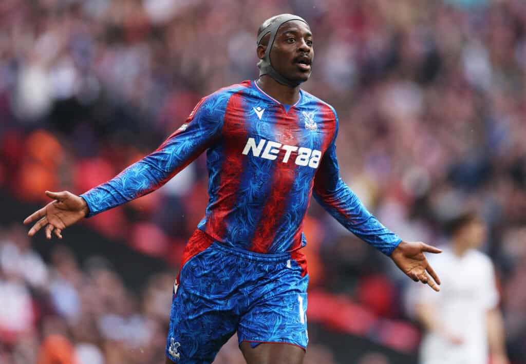 Jean-Philippe Mateta jubelt