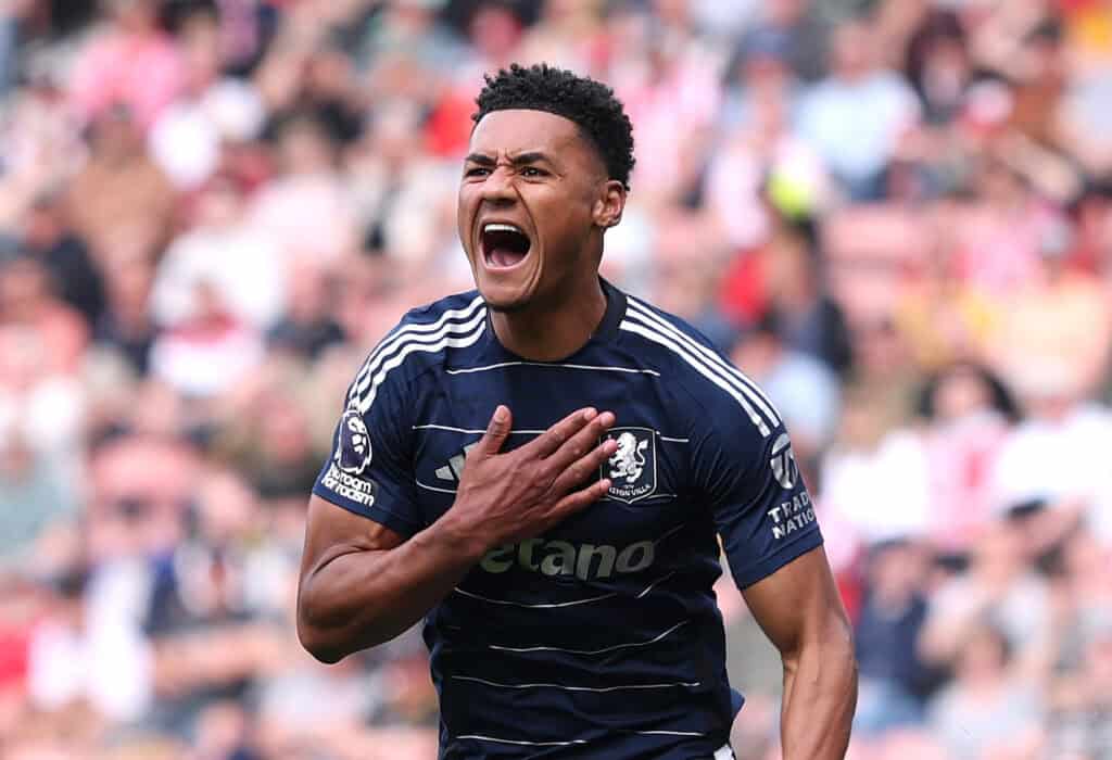 Ollie Watkins jubelt