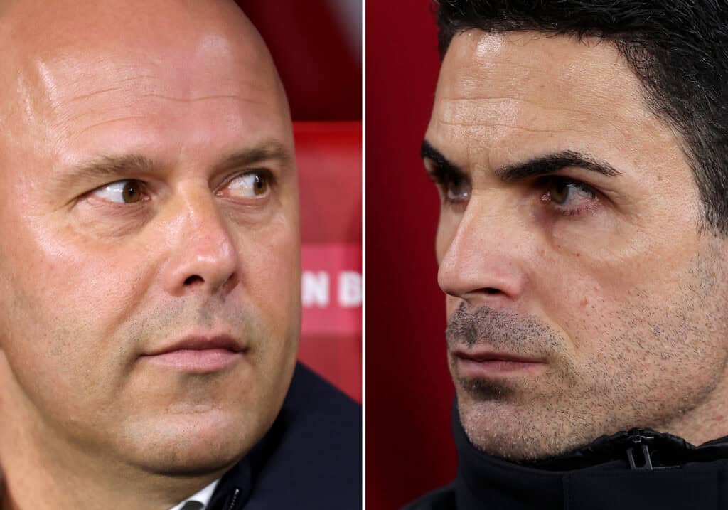 Arne Slot, Mikel Arteta